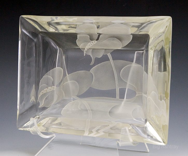 Art Deco Ashtray in Georgia O'Keefe Style - Image 5