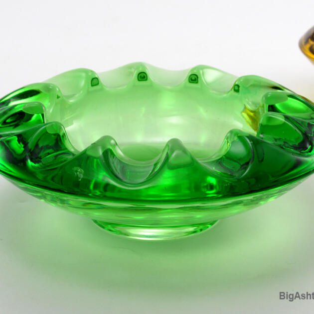 Mid-Century High Design Ashtray by Adolph Matura for Rosice