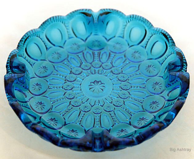 Blue Moon and Star Vintage Ashtray