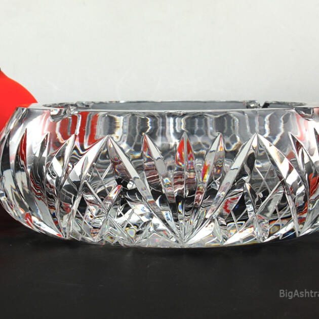 Cigar Ashtray 5 Pounds of Pure Antique or Vintage Crystal