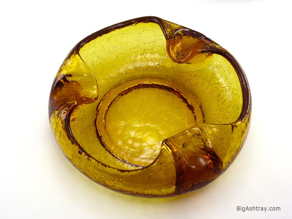 Vintage Cigar Bowl by Viking Art Glass Mid-Century USA - Image 2
