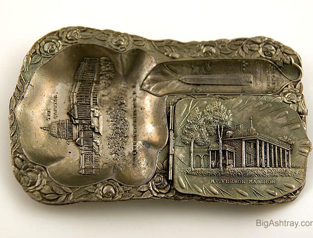 Early White house Cigar Ashtray and Stash Holder