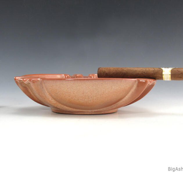 Vintage Frankoma Ashtray Bowl in Plainsman Peach Mountain