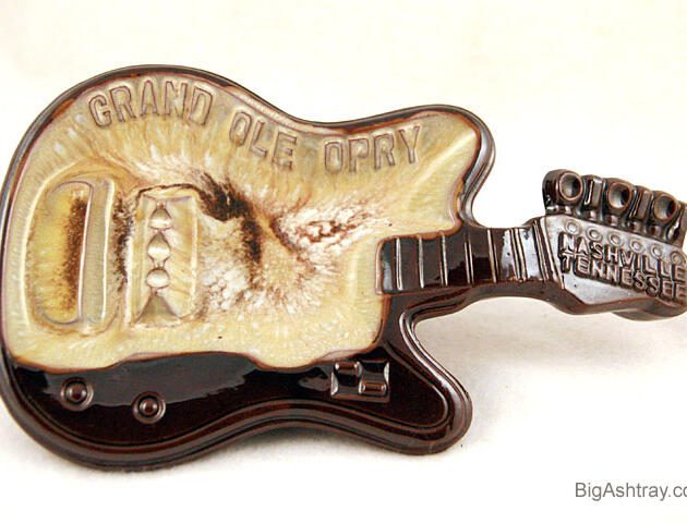 Grand Ole Opry Guitar Ashtray