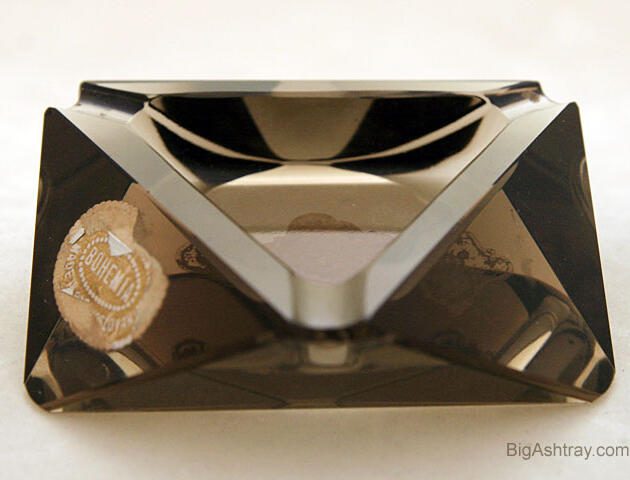 Heinrich Hoffmann Art Deco Smoked Jewel Ashtray