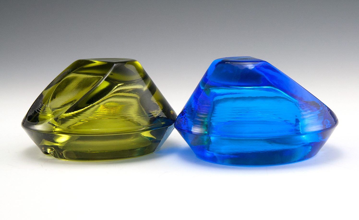 Atomic Era Ashtray Orb Set by Westmoreland Glass - Image 3