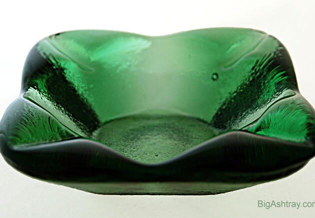 Imperial Glass 1970s Organic Freeform Ashtray