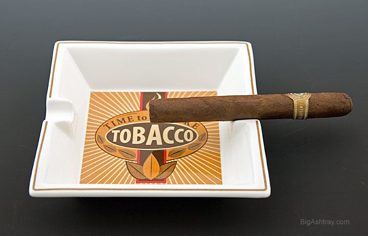 Porcelain Tobacco Art Ashtray by Gernot Gunga