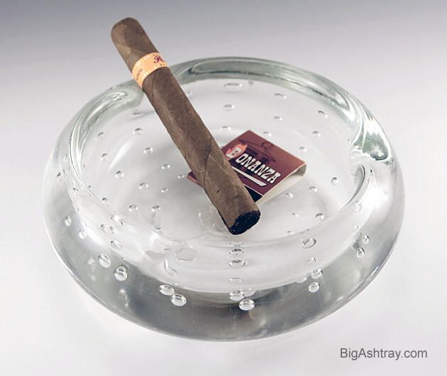 Late 1950s Blenko Signed Ashtray Bowl