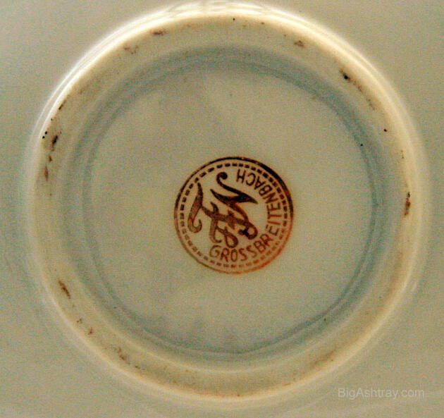 Mid-Century German Bathing Resort Fish Ashtray