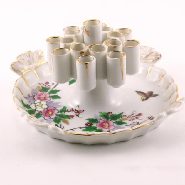 Occupied Japan Hand-Painted China Smoke Dispenser