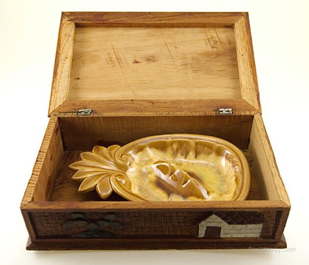 Pineapple Plantation Ashtray and Stash Box