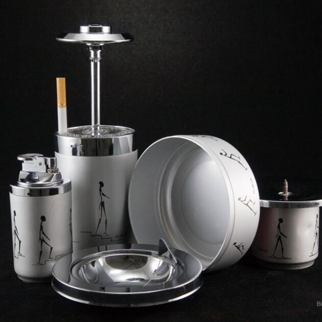 Retro Modern Vintage Radaelli Designer Smoke Set