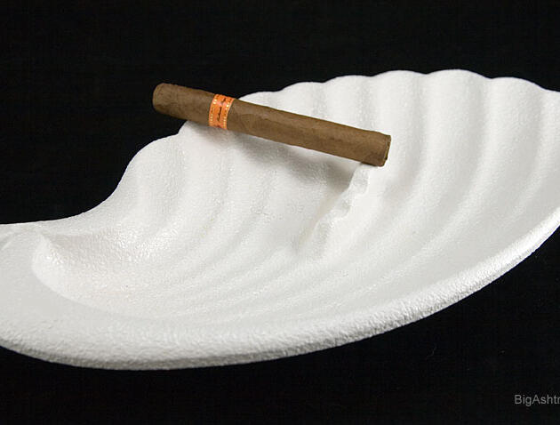 Retro 1950s Haeger Potteries Large Angel Wing Ashtray