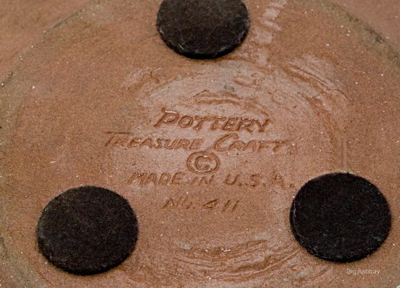 Hippie Party Ashtray Stoneware Made in USA - Image 4