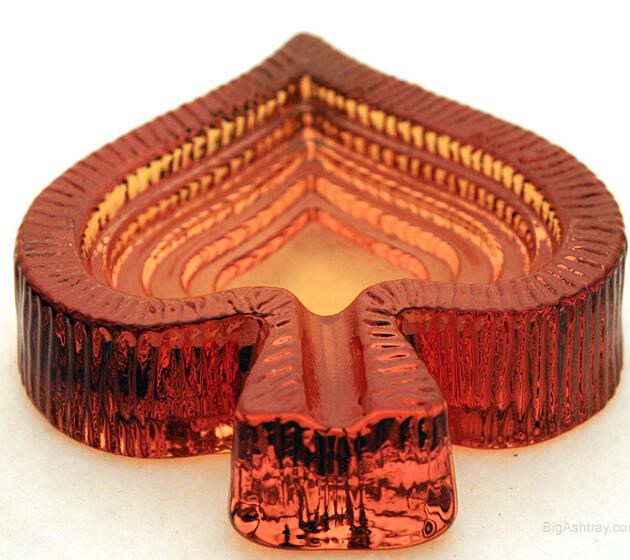 Retro Vintage Card Suit Game Table Ashtrays