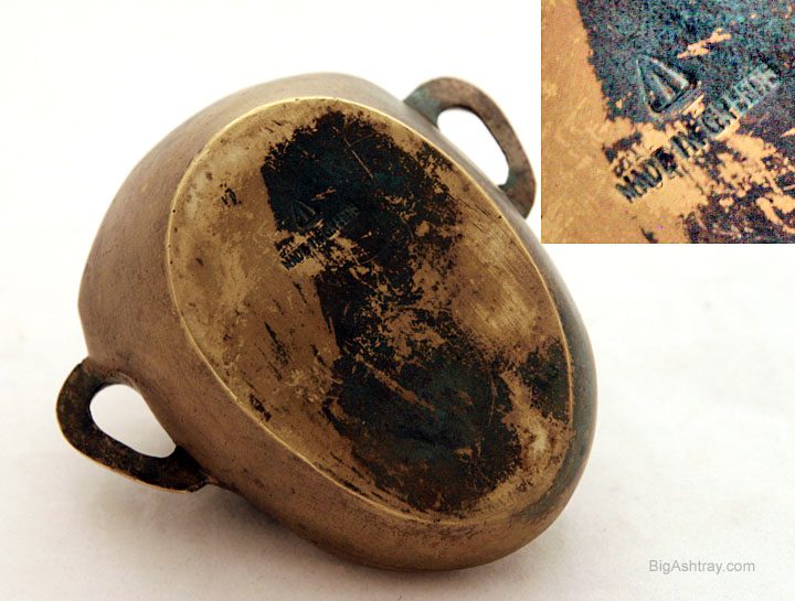 Screaming Warrior Brass Ash Container - Image 4