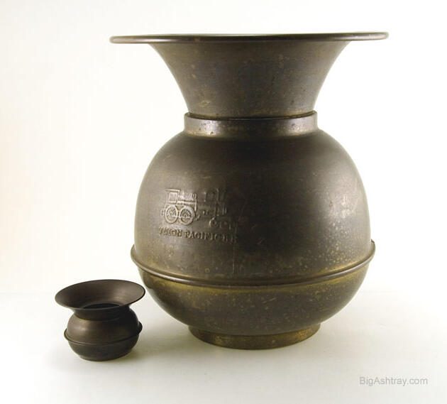 Union Pacific Railroad Spittoons 1930s-1940s