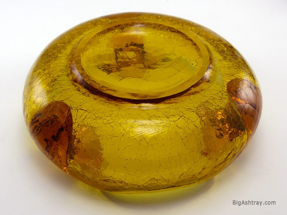 Vintage Cigar Bowl by Viking Art Glass Mid-Century USA - Image 3