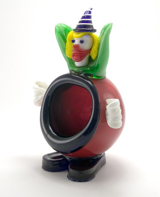 Vintage Murano Glass Clown Ashtray - Image 2
