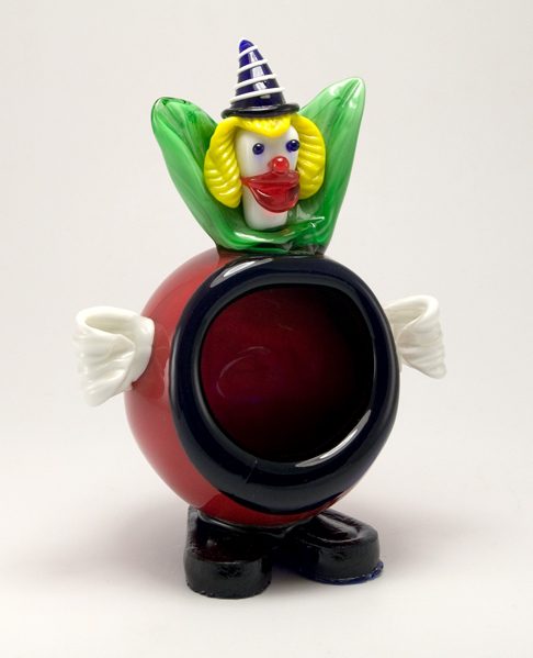 Vintage Murano Glass Clown Ashtray - Image 4