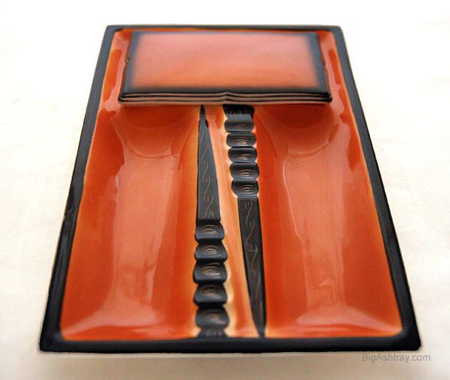 Vintage Mod Ashtray and Stash Box