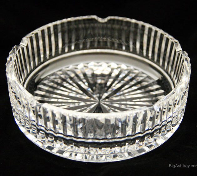 Waterford Cigar Ashtray Vintage Cut Irish Crystal