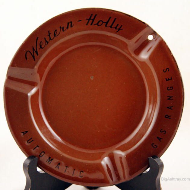 Western Holly Vintage Gas Range Ashtray