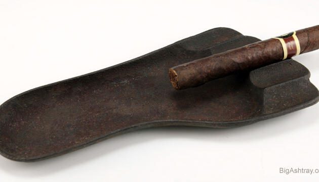 Wilton Cast Iron Foot Cigar Ashtray
