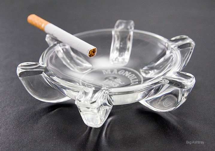 Magnolia Yacht Club 1953 Crystal Ashtray - Image 4