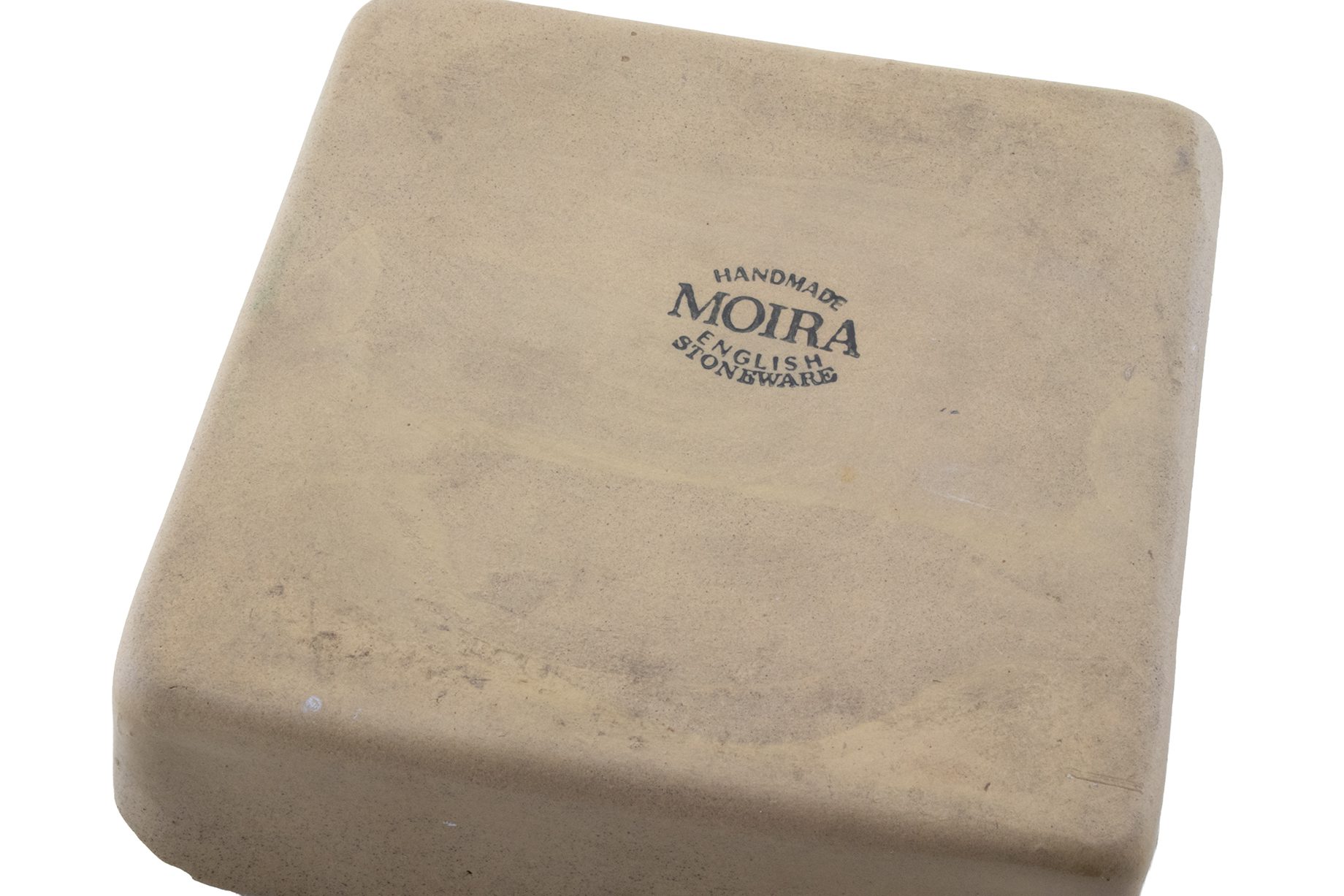 Signed Queen Anne Whisky Handmade Moira English Stoneware