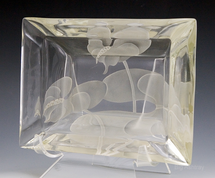Art Deco Ashtray in Georgia O'Keefe Style - Image 5