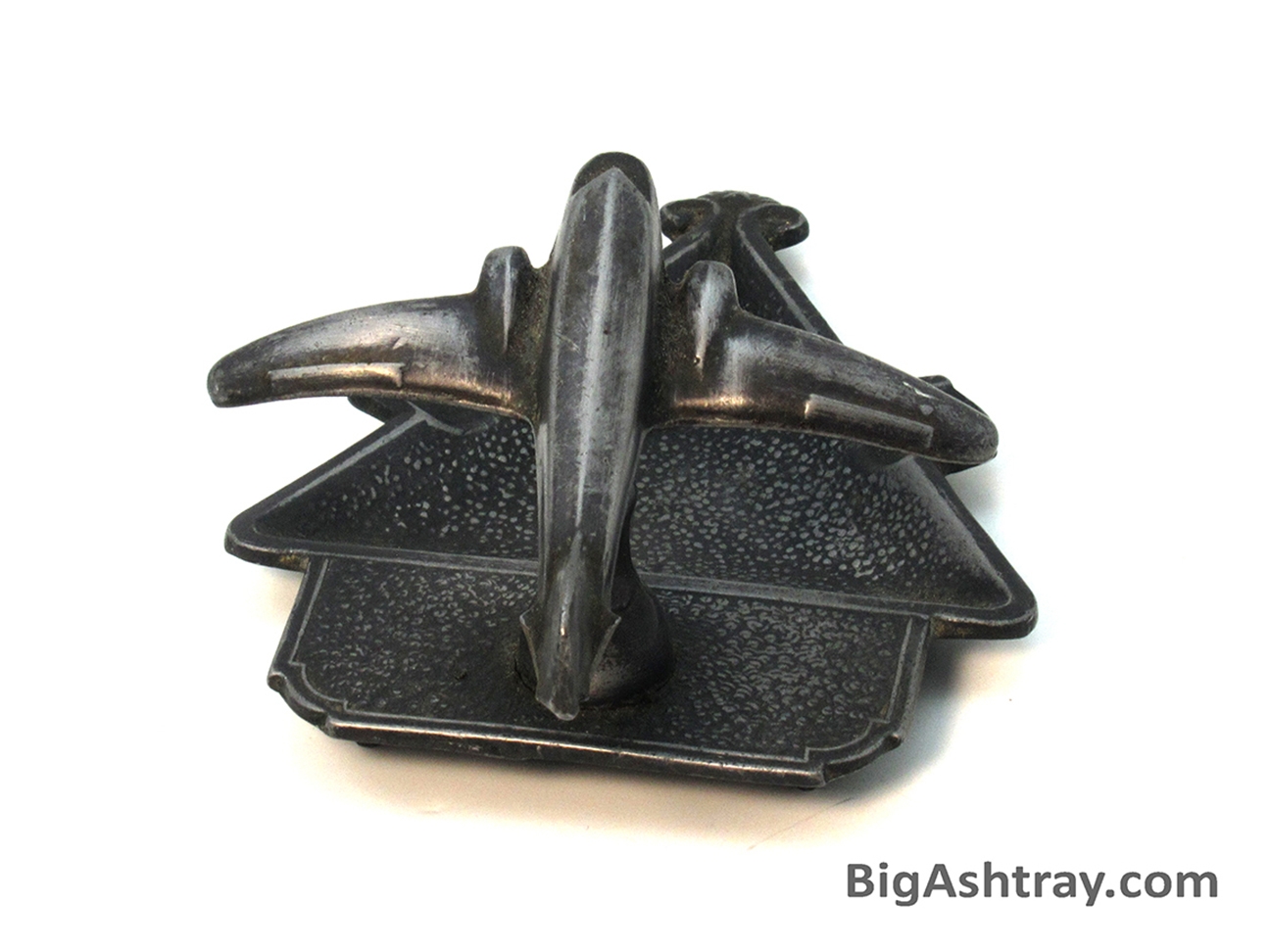 Antique Airplane Heavy Metal Ashtray Odd - Image 7