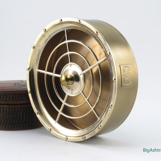 Authentic Retro T.V. Guide Promotional Ashtray Can