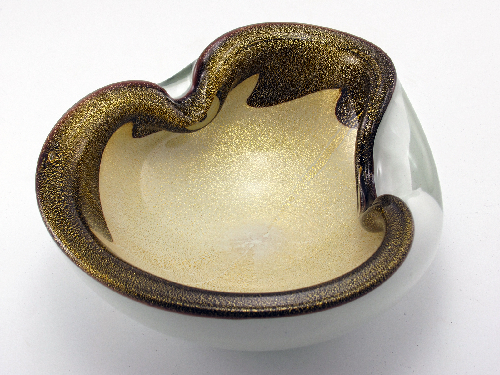 Alfredo Barbini Murano Art Glass Ashtray Cigar Bowl - Image 2