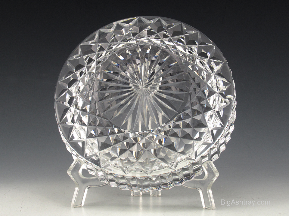 Luxurious High End Cut Crystal Vintage Ashtray - Image 5