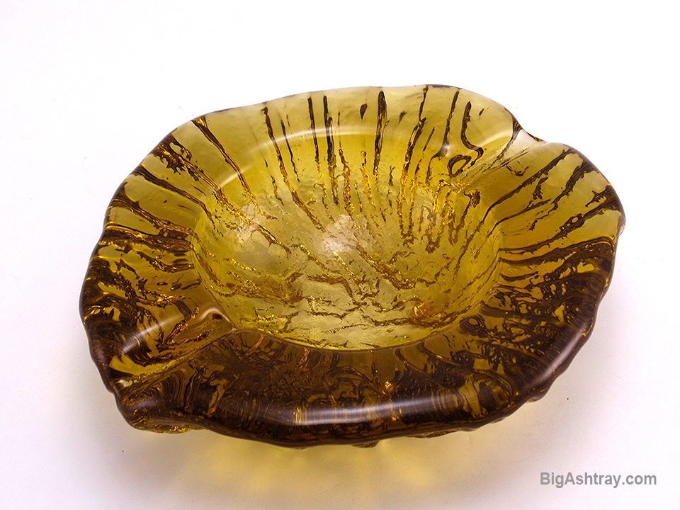 Blenko Glass Cigar Ashtray Mid-Century Modern - Image 2