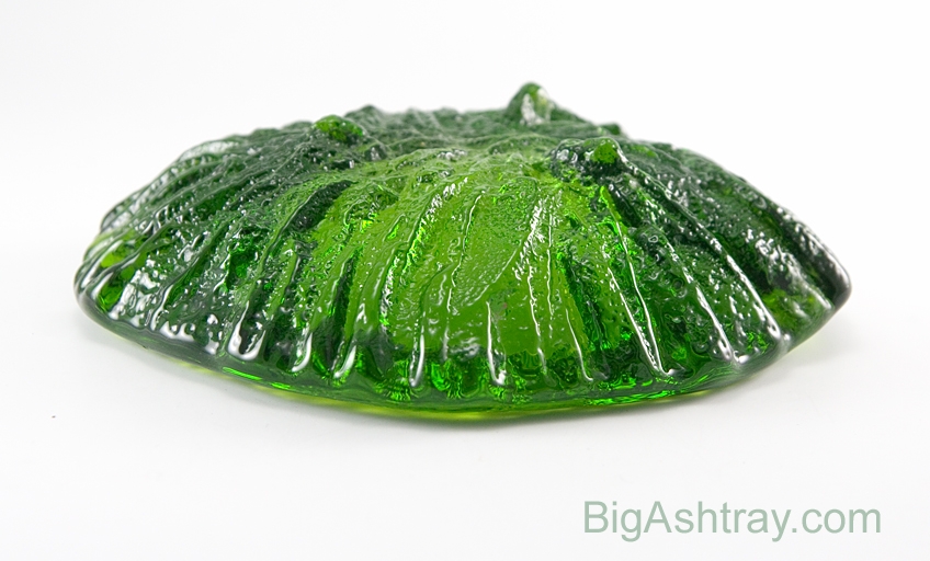 Mid-Century Modern Glass Ashtray by Blenko 1969 - Image 4