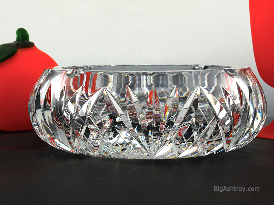 Cigar Ashtray 5 Pounds of Pure Antique or Vintage Crystal