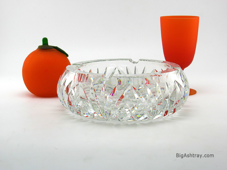 Cigar Ashtray 5 Pounds of Pure Antique or Vintage Crystal - Image 3