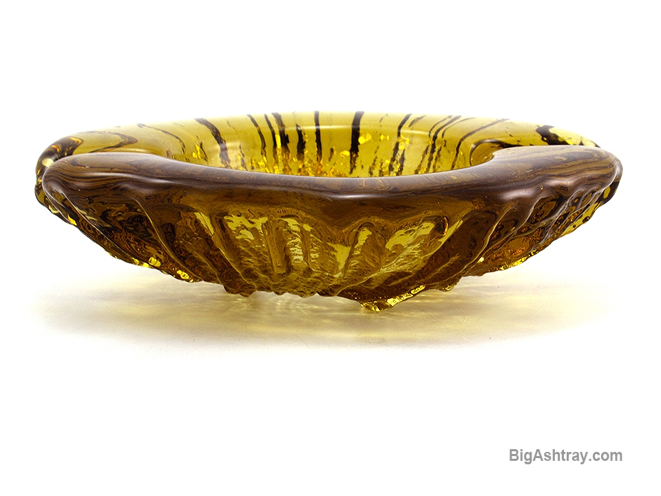 Blenko Glass Cigar Ashtray Mid-Century Modern - Image 4