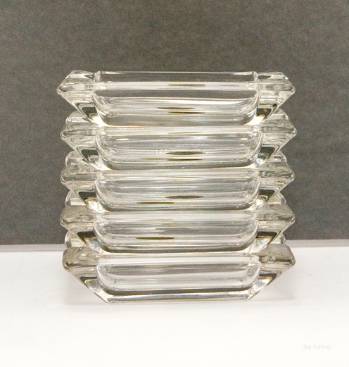 Crystal Ashtray Set of Five by Duncan - Image 2