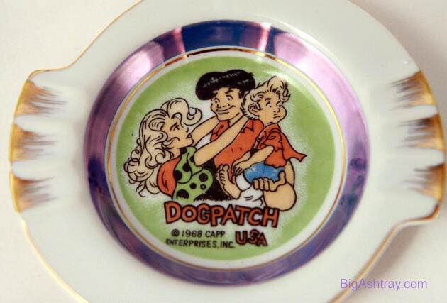 Dogpatch Capp Enterprises 1968 Ashtray