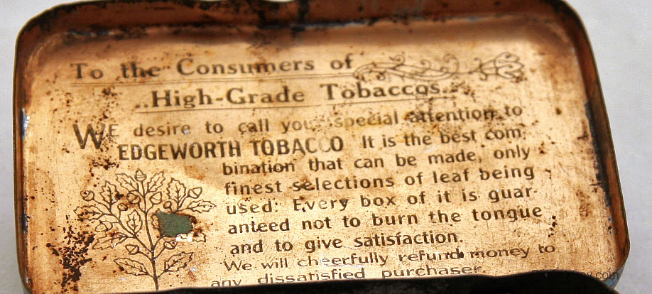 Edgeworth High Grade Plug Slice Tobacco Tin - Image 3
