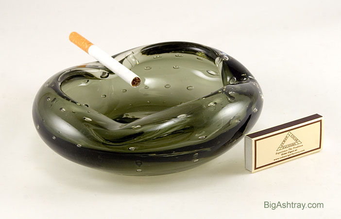 Erickson Swedish Modern Style Blown Glass Ashtray - Image 2