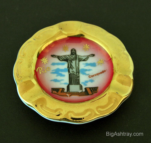 Gold Encrusted Personal Jesus Ashtray