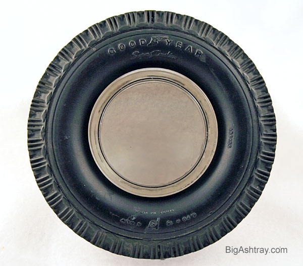 Goodyear Tire Ashtray 1950s Super Cushion