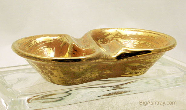 Granada Gold Stangl Ashtray Dated 1954 - Image 3