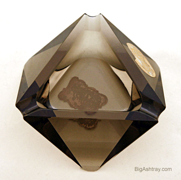 Heinrich Hoffmann Art Deco Smoked Jewel Ashtray - Image 2