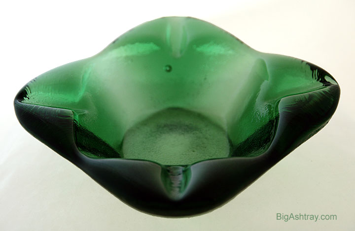 Imperial Glass 1970s Organic Freeform Ashtray - Image 2